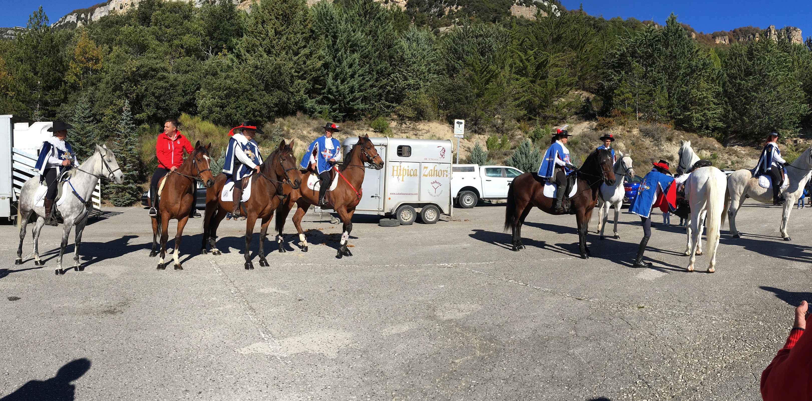 Primer encuentro de Mosqueteros de Navarra